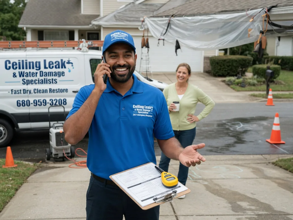 Ceiling Leak Cleanup Union Center, SD FAQs